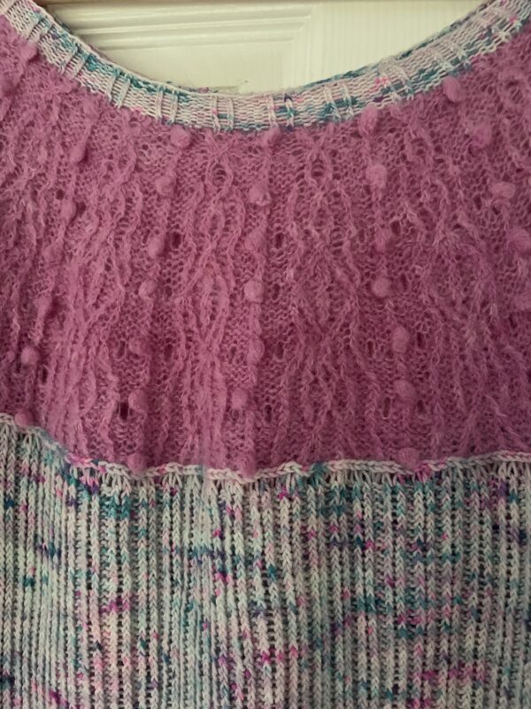 Lace and Bobbles Sweater - Image 2